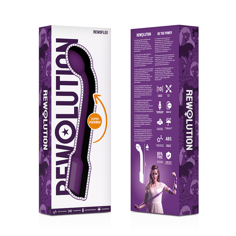 Vibromasseur point G flexible Rewoflex - Rewolution - REWOLUTION