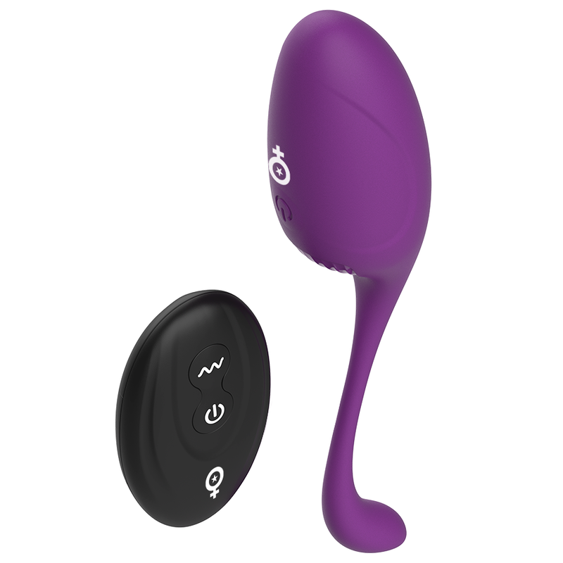 Rewolution – Oeuf Vibrant avec Télécommande Rechargeable – Violet