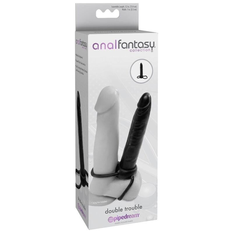 Cockring Double Pénétration Anal Fantasy - Pipedream