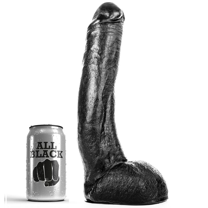 All Black - Pénis Réaliste XXXL - 29 cm