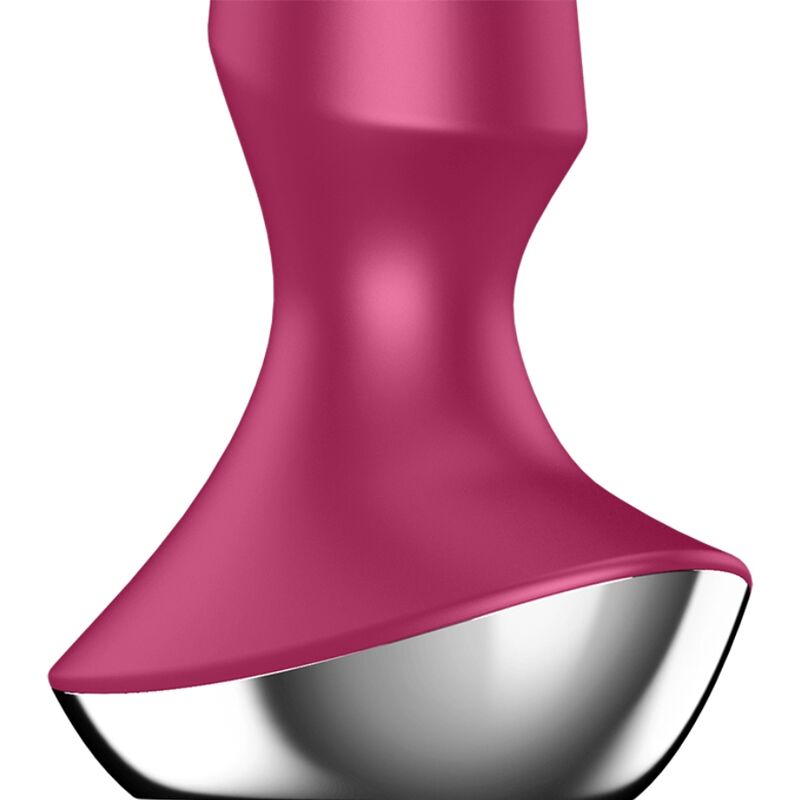 Plug Anal Vibrant Connecté Plug-ilicious 2 Rose - Satisfyer