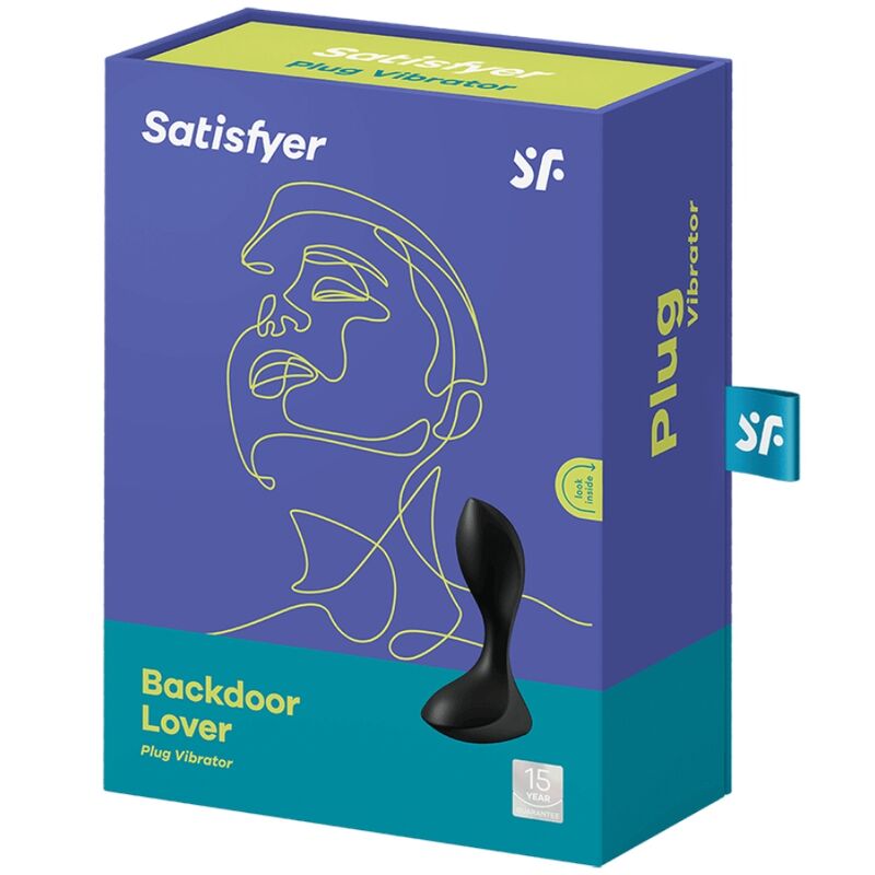 Plug Anal Vibrant Backdoor Lover Noir - Satisfyer