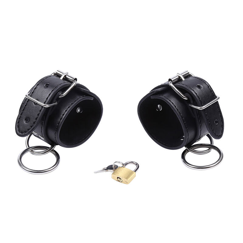Ohmama fetish - o-ring retenues de poignet verrouillées