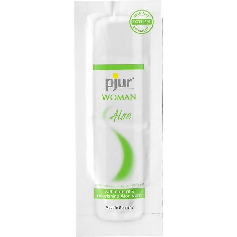 pjur - Lubrifiant Eau et Aloe Vera Woman Aloe - 2 ml