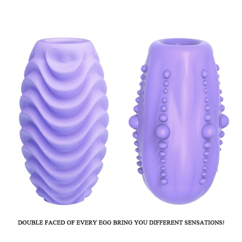 Œuf Masturbateur Double Face Lilas - Pretty Love
