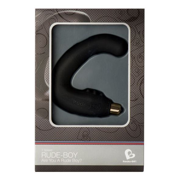 Masseur prostatique Rude Boy 7 vitesses noir - Rocks-Off - ROCKS-OFF