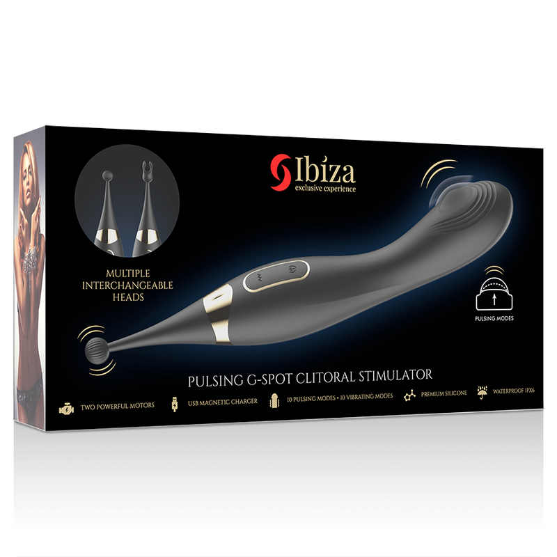 Stimulateur Clitoridien Ibiza Pulsing G-Spot Double - Ibiza
