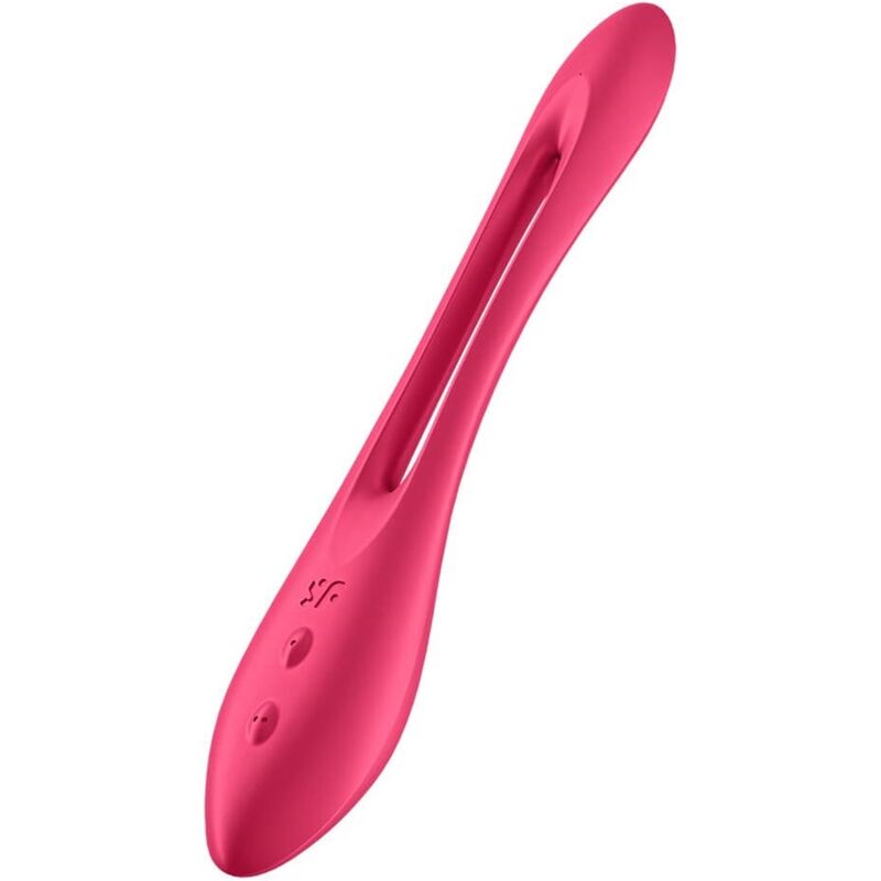 Vibromasseur Couple Elastic Joy Rouge - Satisfyer