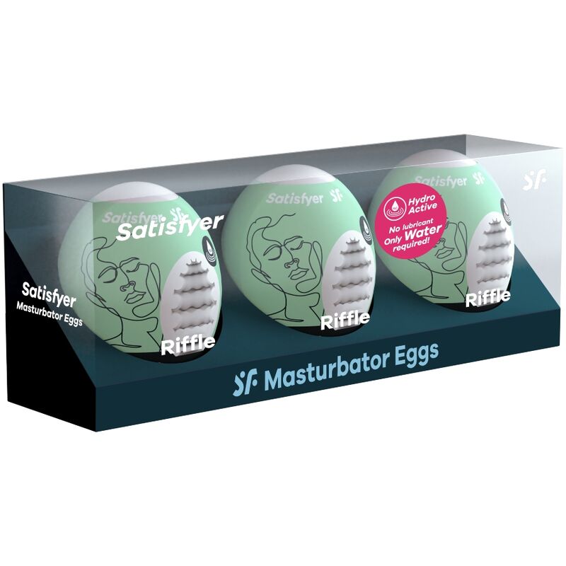 Œufs Masturbateurs Eggcited Riffle Lot de 3 - Satisfyer