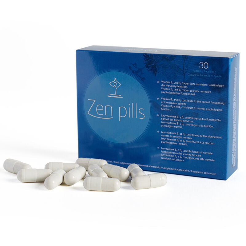 500Cosmetics - Gélules pour réduire l’Anxiété Zen Pills - Boîte de 30