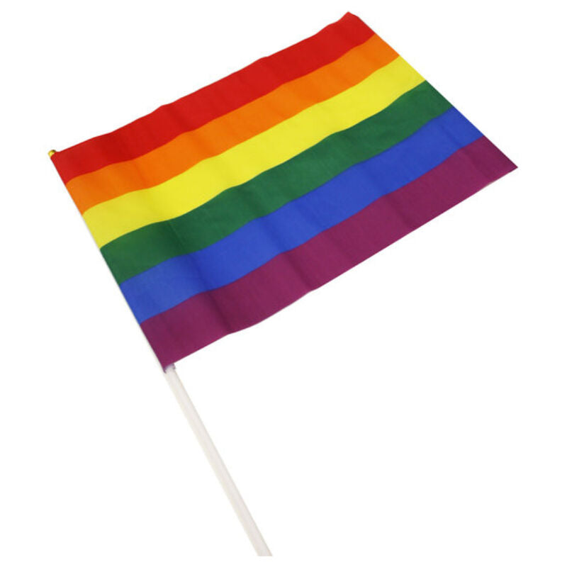 Fanion moyen drapeau LGBT Pride 30x19,5cm - Diablo Picante - PRIDE