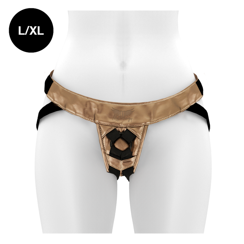Mythology - Harnais Couleur Bronze pour Gode - Taille L/XL