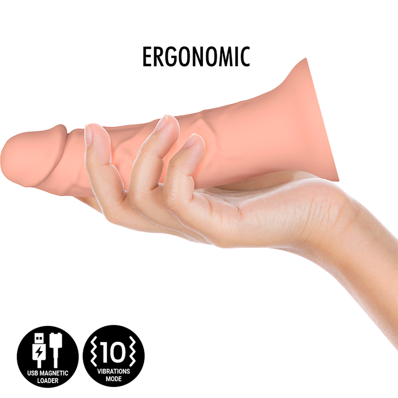 Mythology - asher original dildo m - vibrateur compatible avec la technologie sans fil watchme