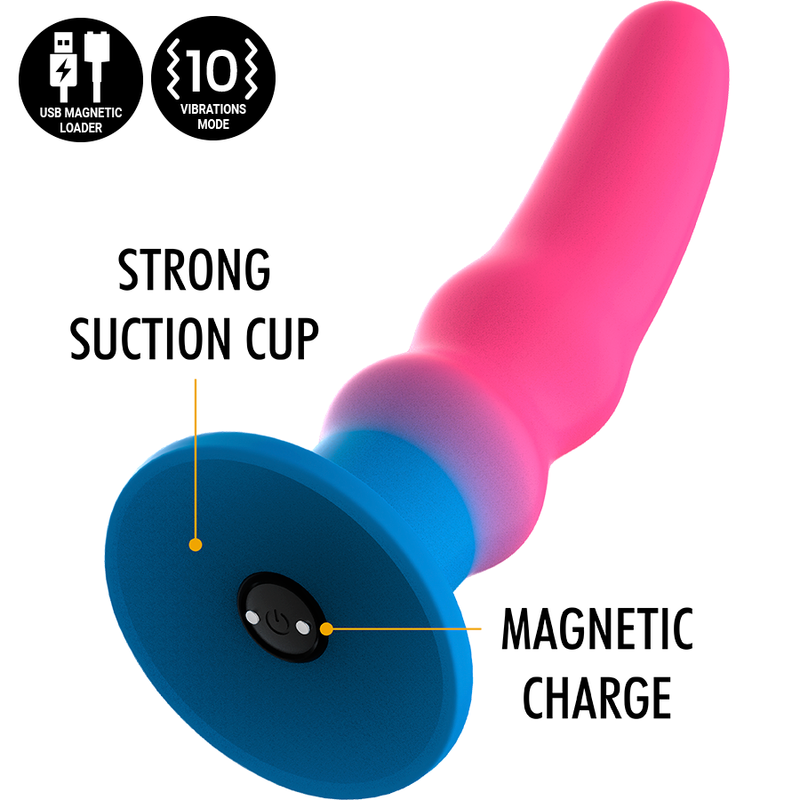Gode Vibrant Kuno Utopia Taille M Multicolore - Mythology - MYTHOLOGY FANTASY DILDO