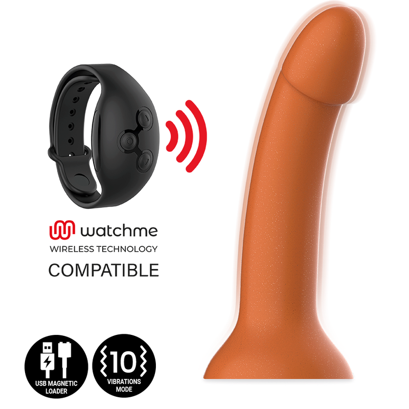 Gode Vibrant Mythology Rune Royal Taille M Doré - Watchme - MYTHOLOGY FANTASY DILDO