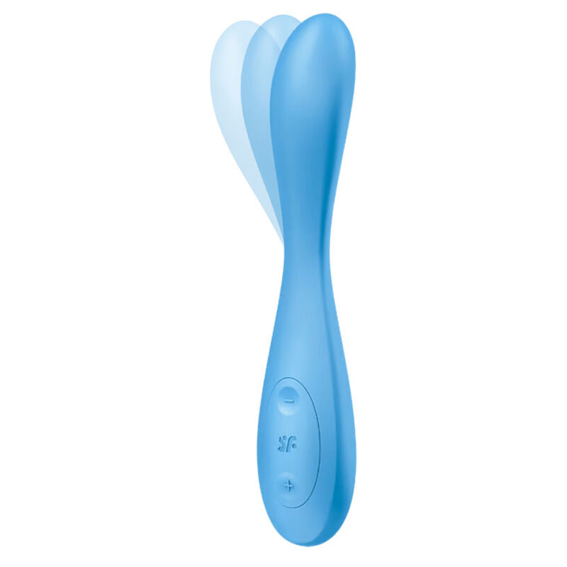 Vibromasseur Point G G-Spot Flex 4 Connect Bleu - Satisfyer