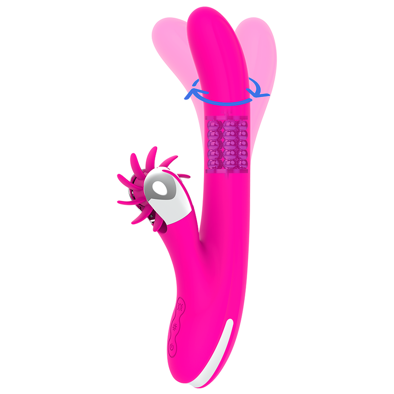 Vibromasseur Rabbit Diversia Rotation 24cm - Diversia