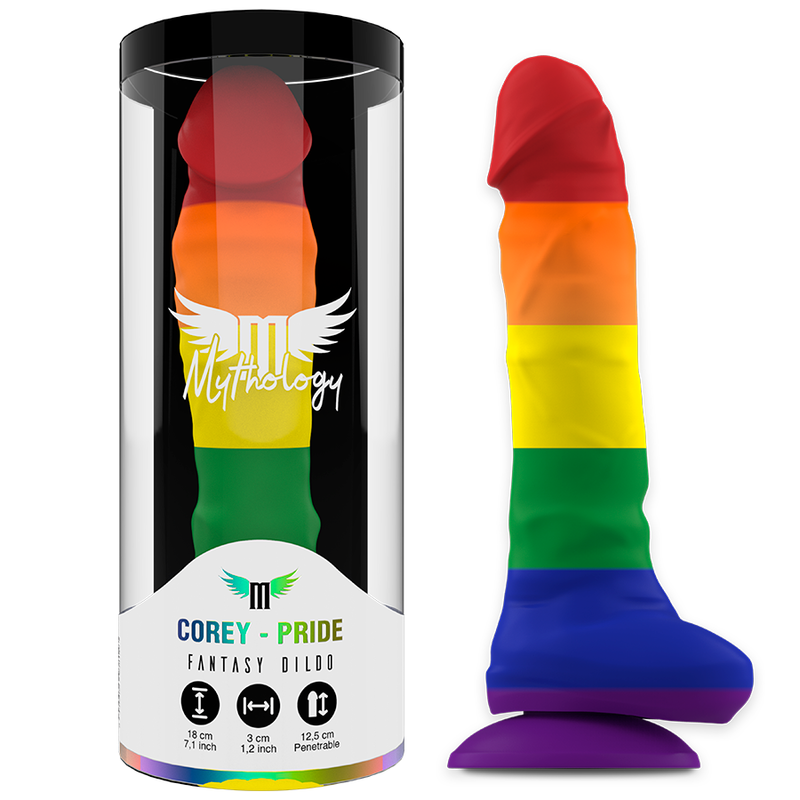 Gode Fantaisie Corey Pride Taille M Multicolore - Mythology - MYTHOLOGY FANTASY DILDO