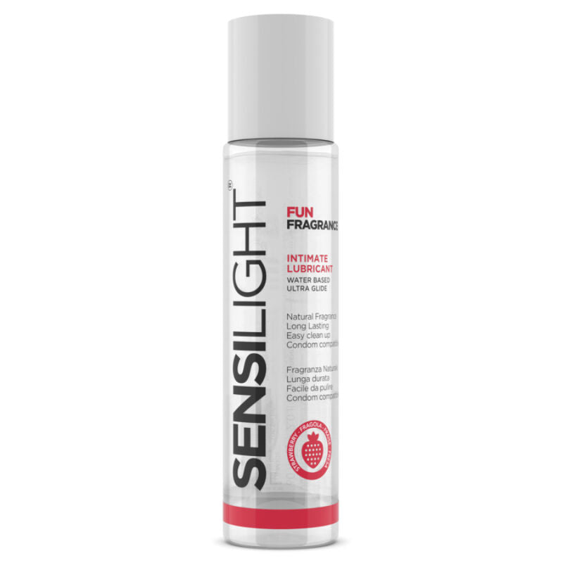 Intimateline - Lubrifiant Aromatisé Fraise Sensilight à base d’eau - 60 ml