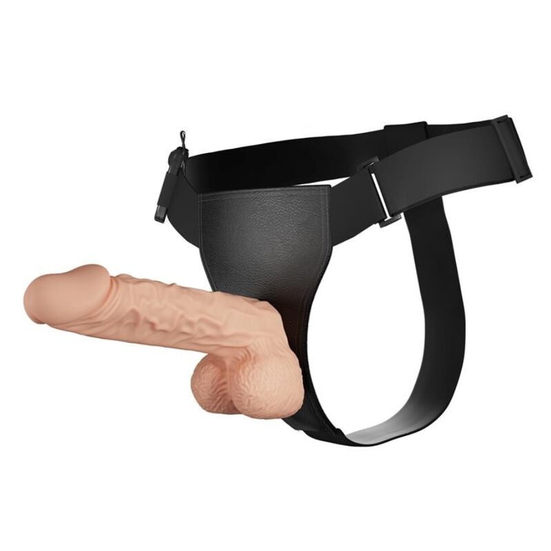 Baile - Gode Ceinture XL Réaliste et Vibrant - 24 cm