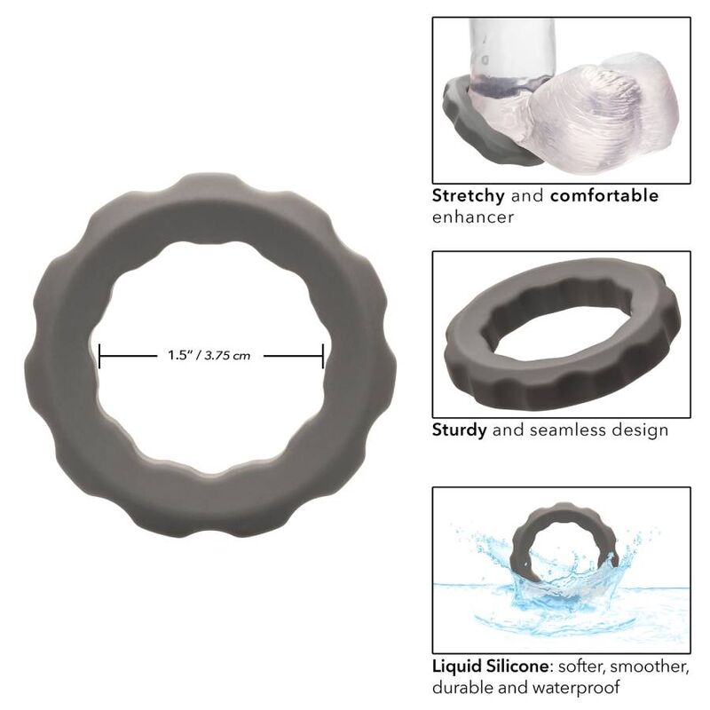 Anneau Pénien Alpha Erect Gris - CalExotics