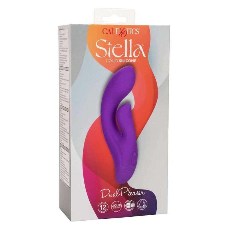 Vibromasseur Double Stimulation Stella Dual Pleaser Violet - CalExotics