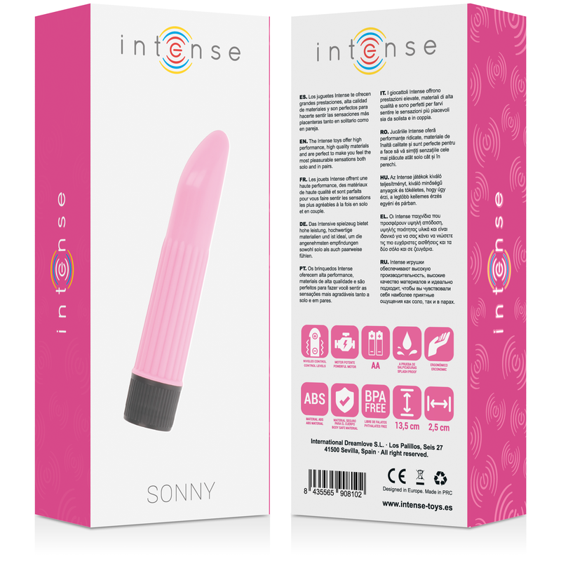 Vibromasseur Compact Sonny Rose - Intense