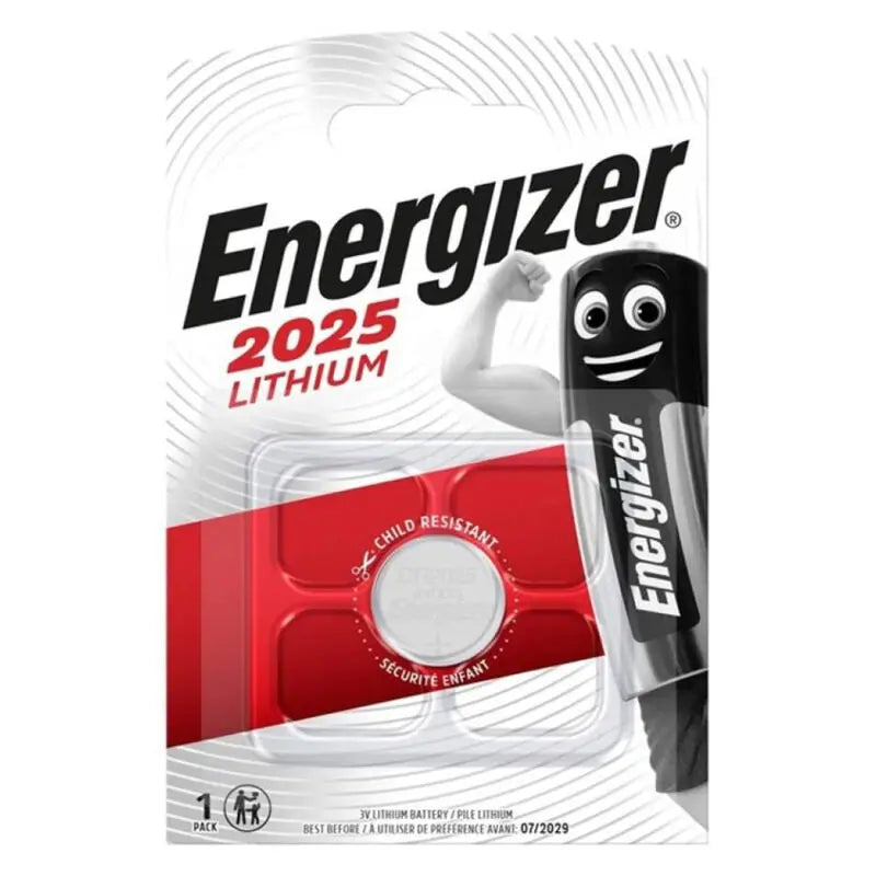 Pile Bouton Energizer CR2025 3V Lithium - Energizer