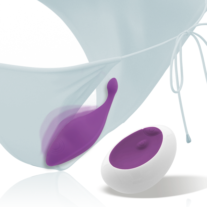 Culotte Vibrante Télécommandée Intense Panty Violet - Mindy