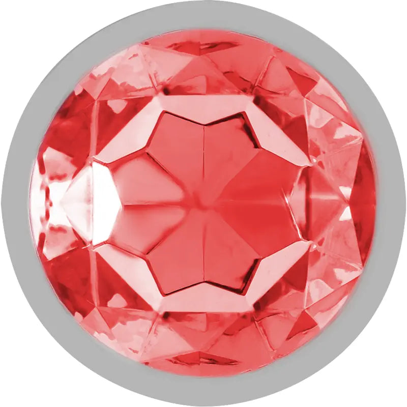 Bijou Anal Diamant Intense Rouge Taille L - Intense