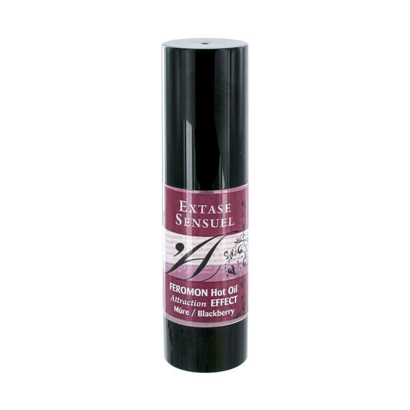 Huile de Massage Extase Sensual Chauffante Mûre 30ml - Extase