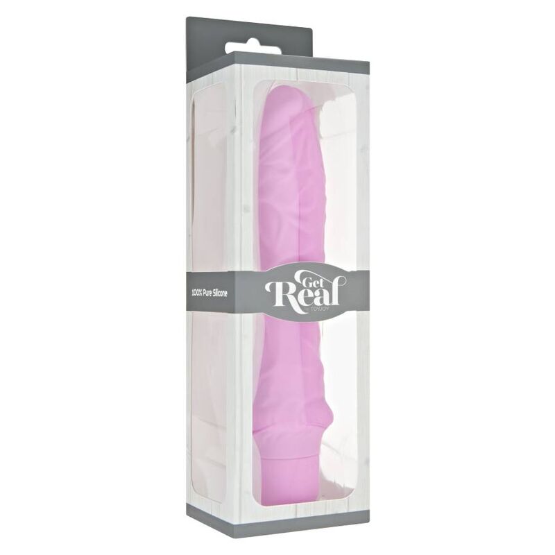 Vibromasseur Get Real Grand Rose Classique - Get Real