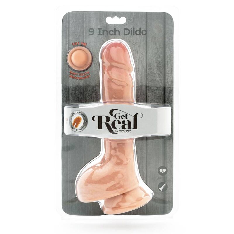 Gode Réaliste Get Real Double Densité 25,5cm Chair - Get Real