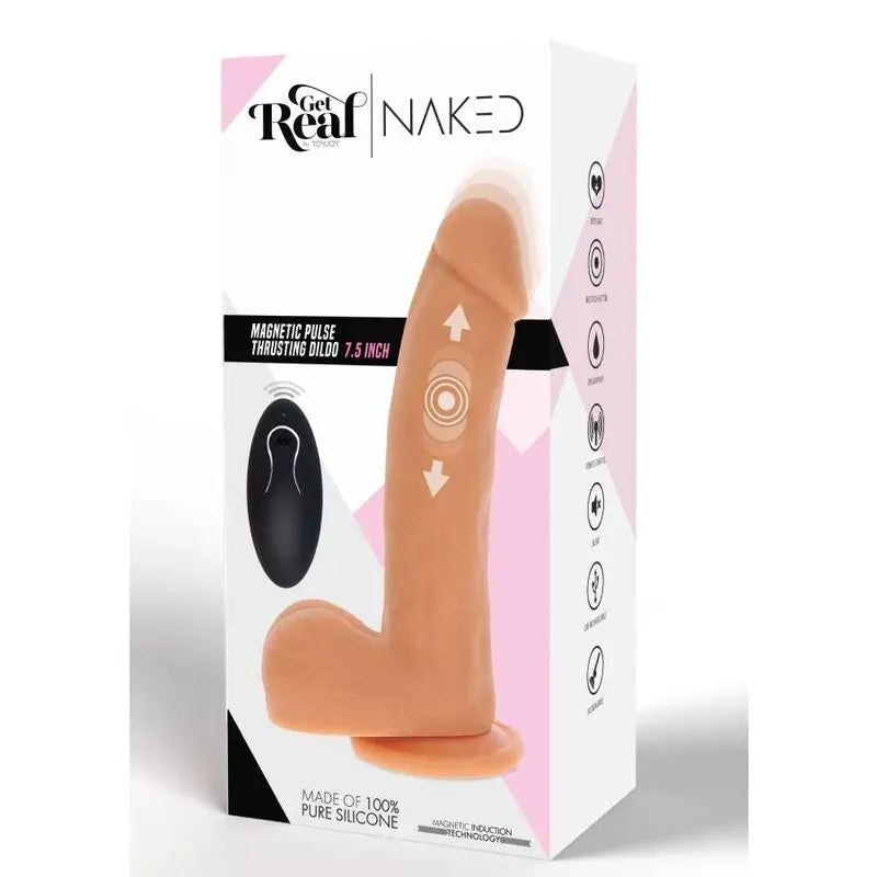 Gode Réaliste Get Real Impulsion Magnétique - Get Real Naked