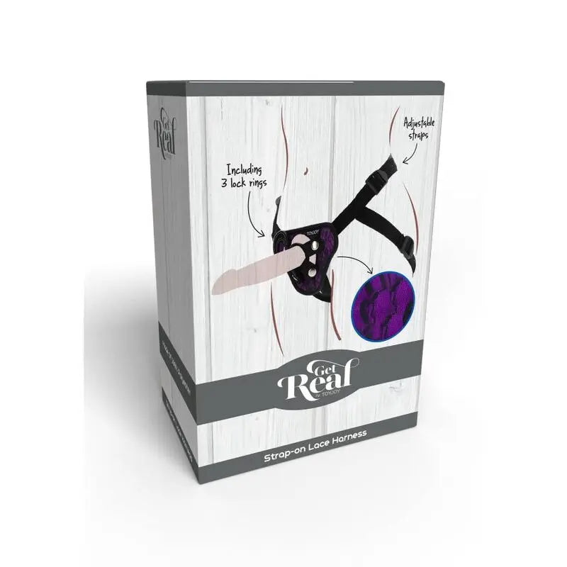 Harnais Universel Get Real Dentelle Violet - Get Real