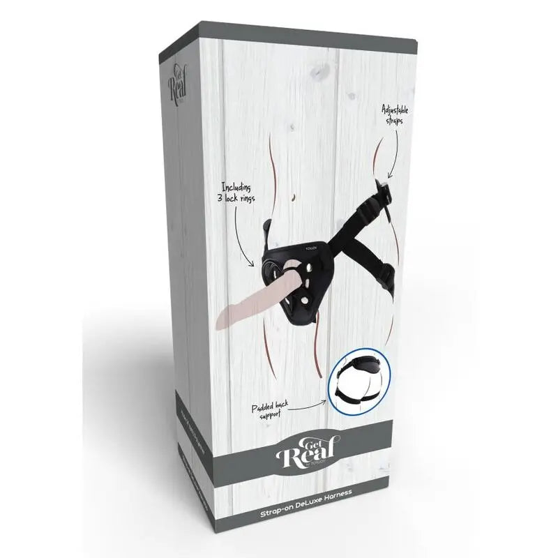 Harnais Universel Réglable Get Real Noir - Get Real