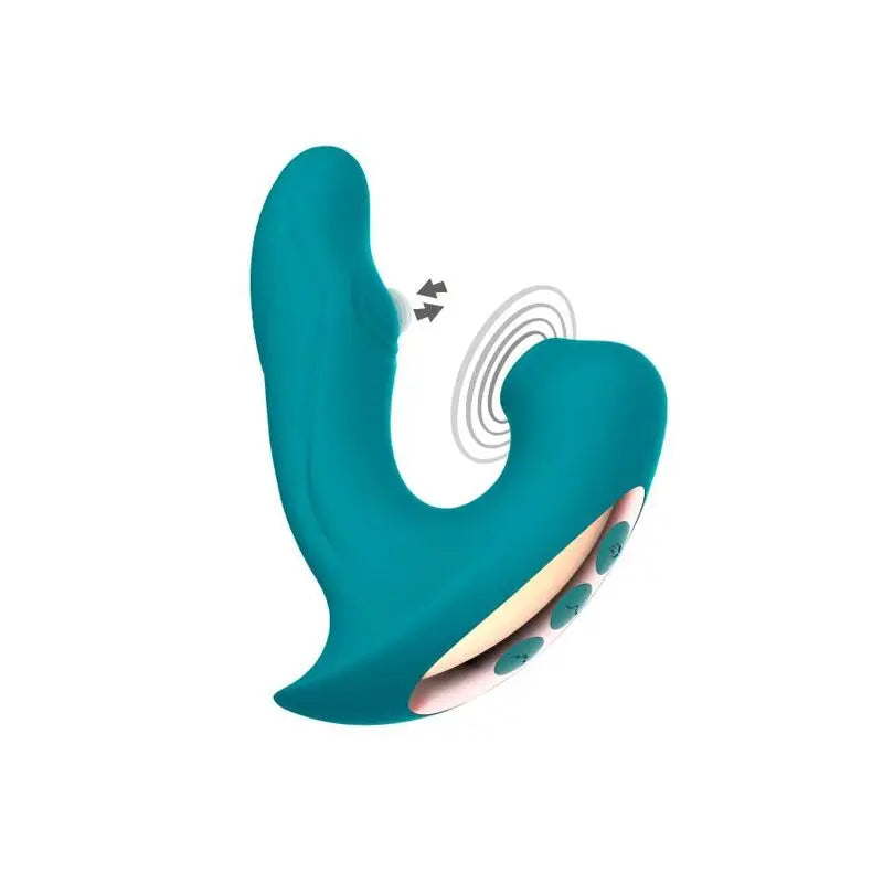 Stimulateur couple Eternal Love Vibe vert - Xocoon