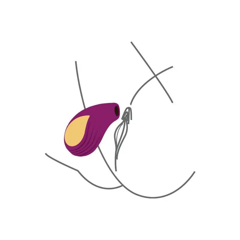 Stimulateur clitoridien Divine Love violet - Xocoon - XOCOON