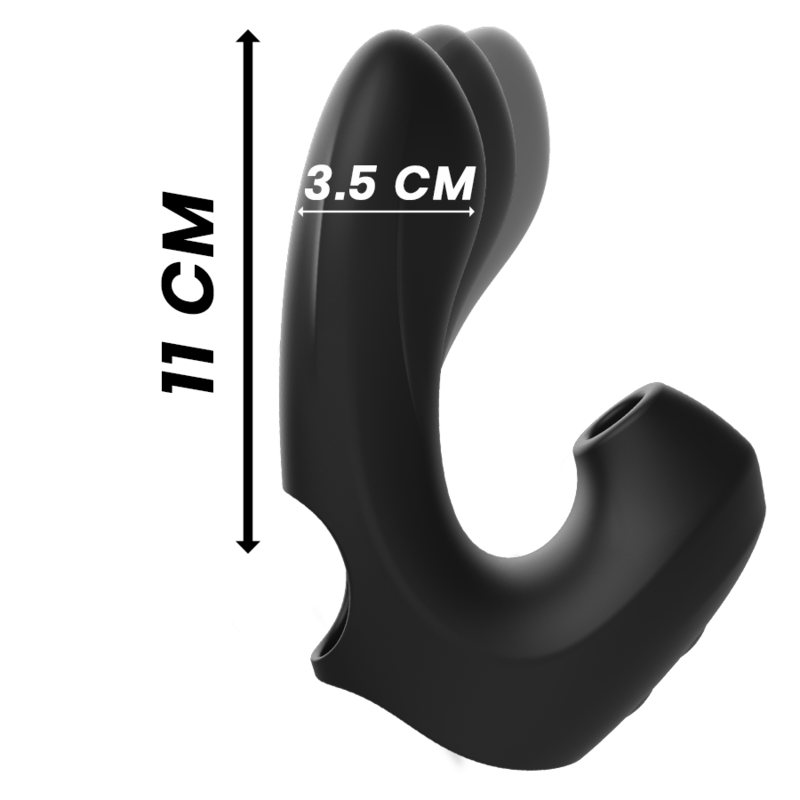 Stimulateur Clitoridien Ibiza Finger Vibrant à Aspiration