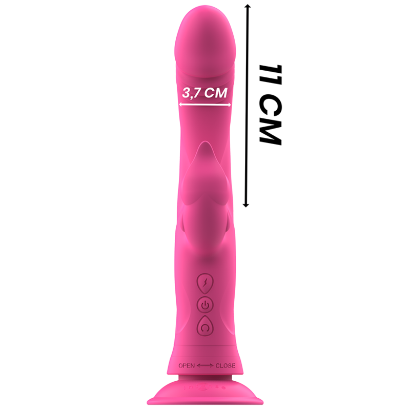 Vibromasseur Rabbit Intense Julio Rose - Intense
