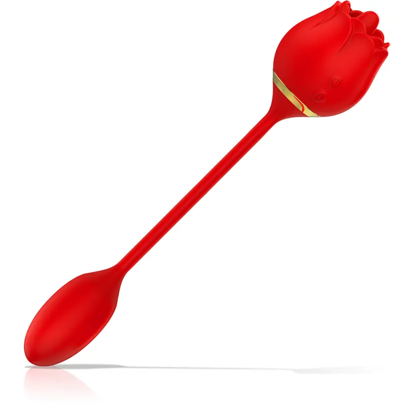 MIA - Stimulateur clitoridien avec oeuf vibrant pour double plaisir - Rouge