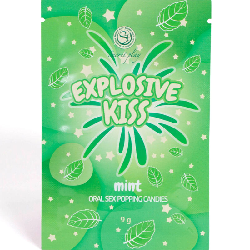 Secret Play - Bonbons Explosifs Sexe Oral - Saveur Menthe