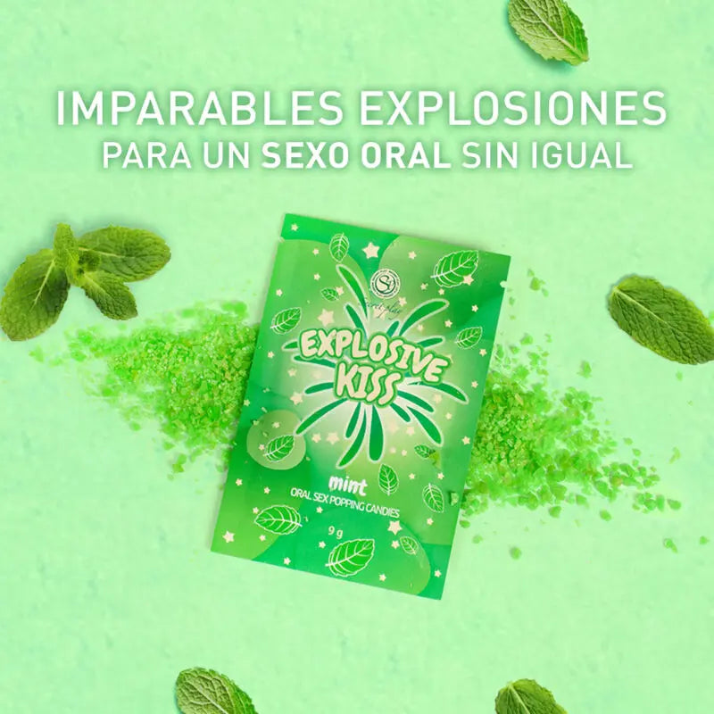 Secret Play - Bonbons Explosifs Sexe Oral - Saveur Menthe