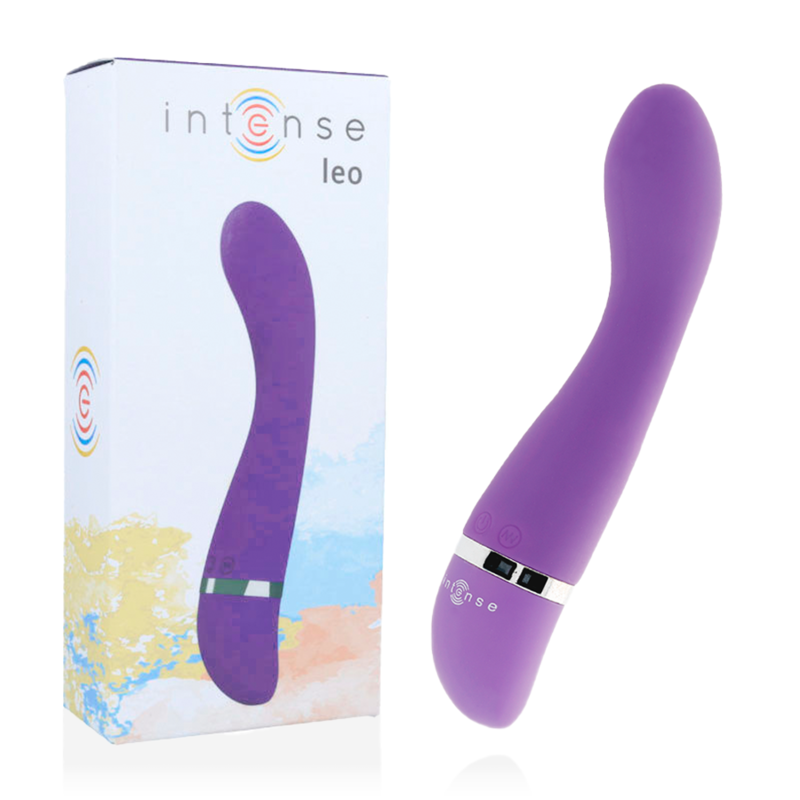 Vibrateur Leo Lilas Silicone Luxe - Intense