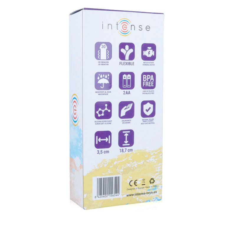 Vibrateur Leo Lilas Silicone Luxe - Intense