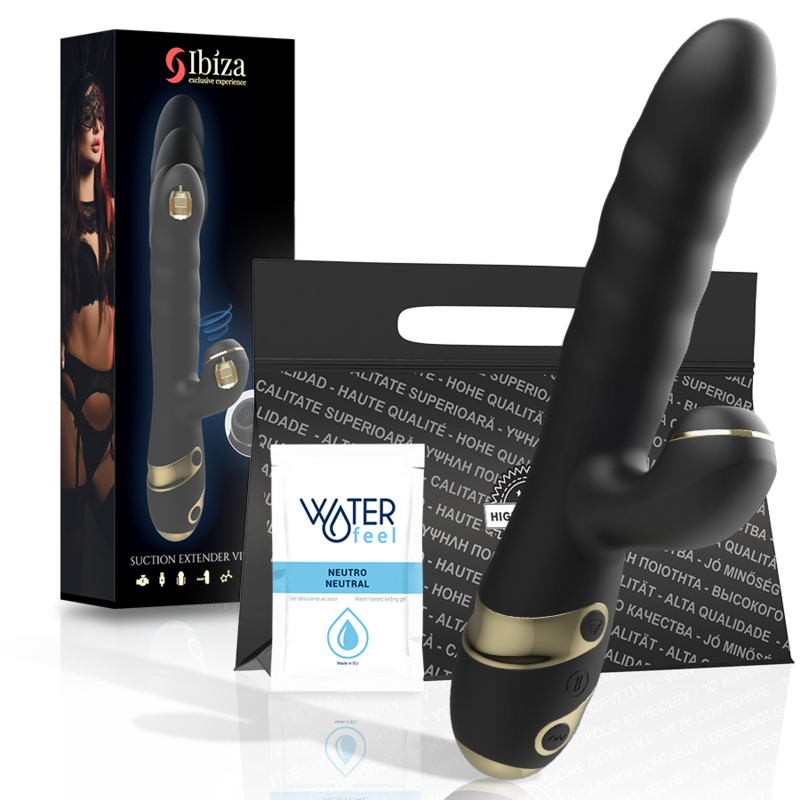 Vibrateur Double Stimulation Ibiza Up & Down - Aspiration