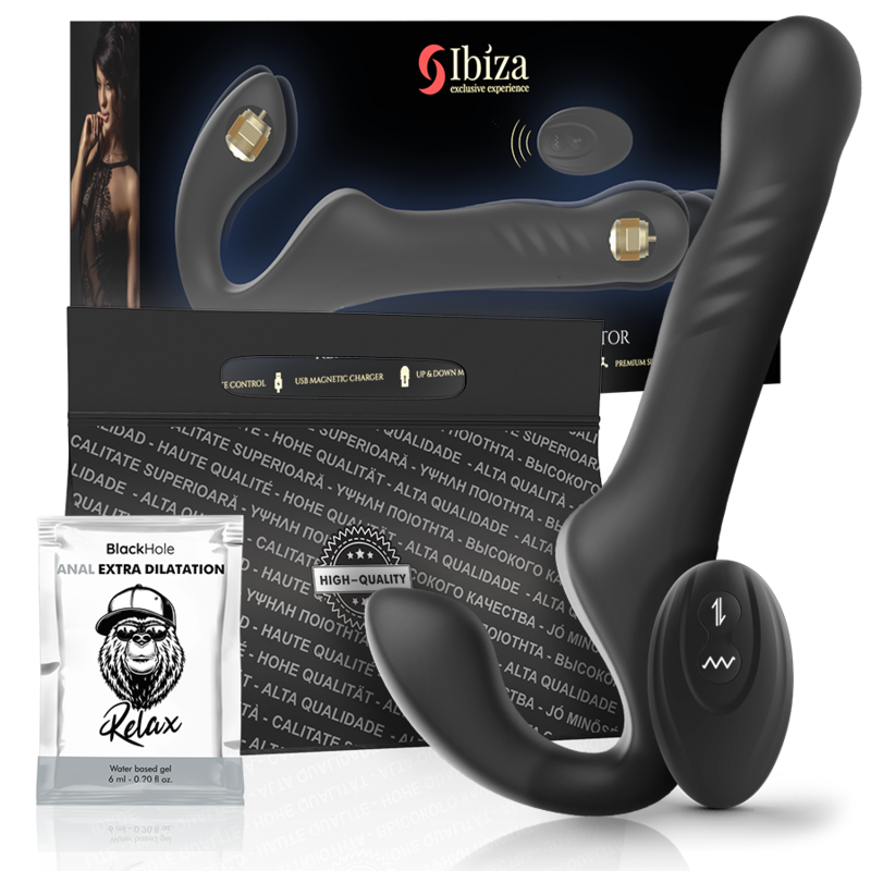 Vibrateur Strapless Télécommandé Ibiza Up & Down - Ibiza