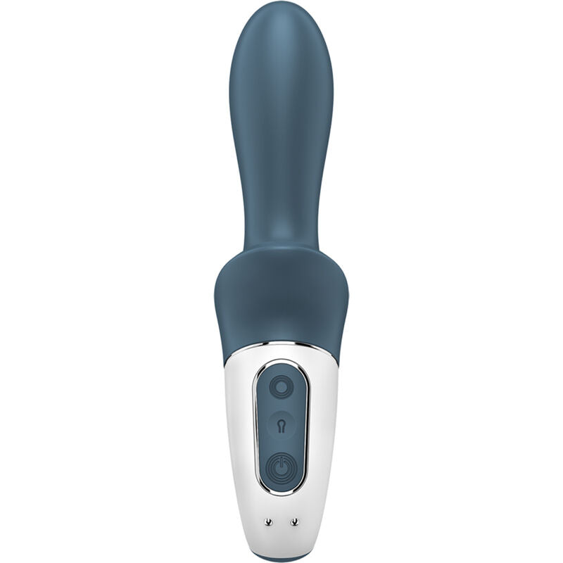 Vibromasseur Anal Gonflable Air Pump Booty 2 Gris - Satisfyer