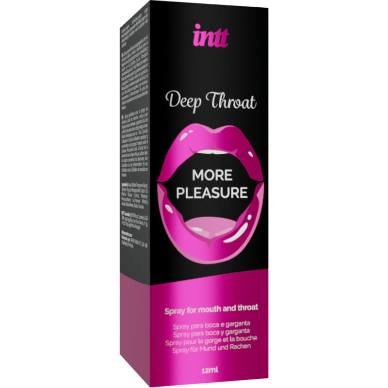 Spray Buccal Deep Throat Saveur Menthe 12ml - Intt