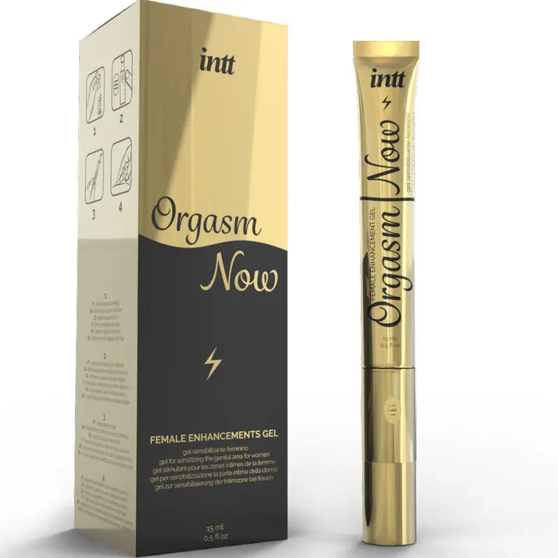 Gel Stimulant Orgasm Now Applicateur Vibrant - Intt